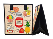 Tropical Paper Garden Hawaiian Hot/Cold Reusable Medium Bag - LIHING EVERYTHING CREAM MED