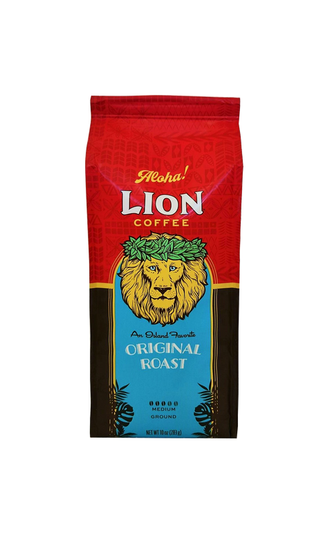 Lion Original Roast Medium Ground Coffee 10oz