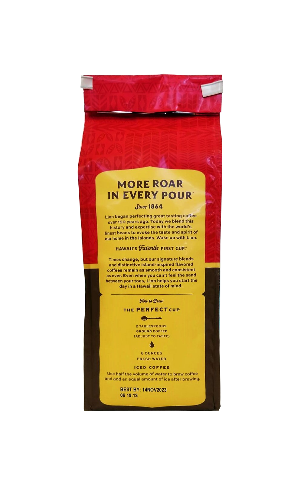 Lion Toasted Coconut Ground Coffee Hawaii Coffee Hawaii Food To You