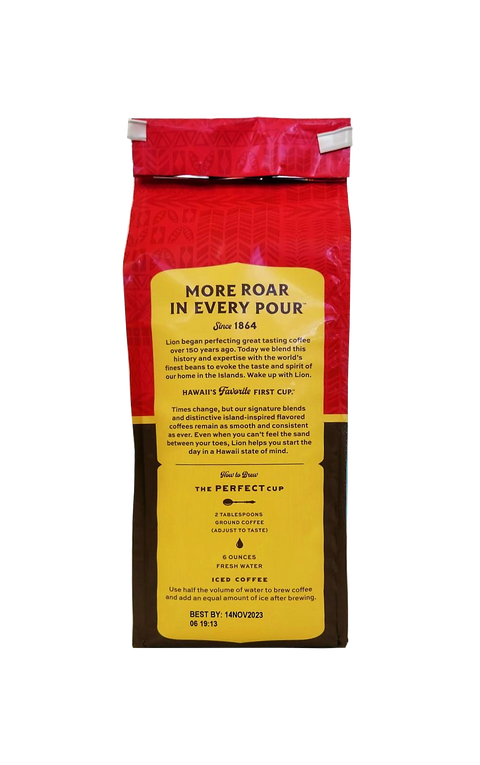 Lion Toasted Coconut Ground Coffee 10 oz