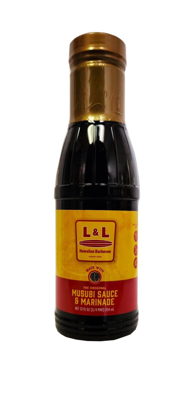 L L Hawaiian Barbecue The Original Musubi Sauce Marinade 12oz