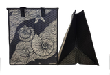 Tropical Paper Garden Hawaiian Hot/Cold Insulated Large Bag - MAGIC ISLAND BLACK LRG