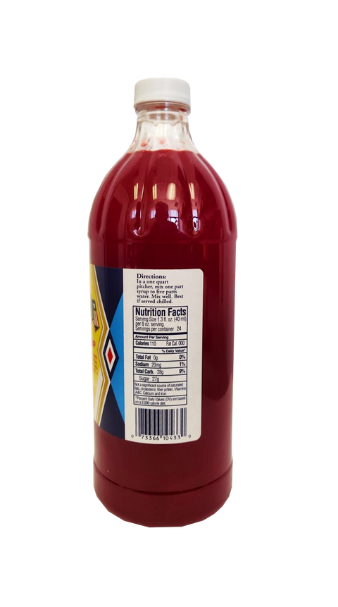 Malolo Fruit Punch Syrup 32 oz
