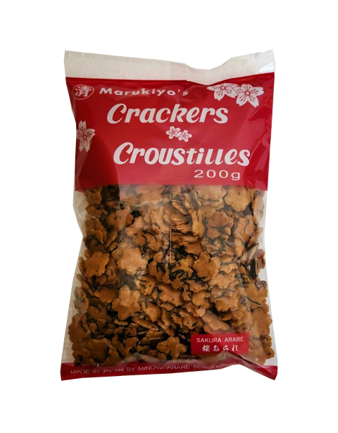 Marukiyo's Rice Crackers Sakura Arare 7.05oz