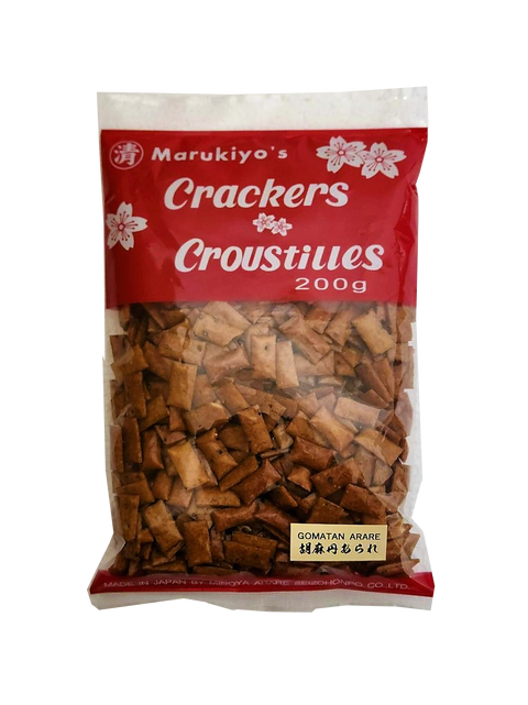 Marukiyo's Rice Crackers Gomatan Arare 7.05oz