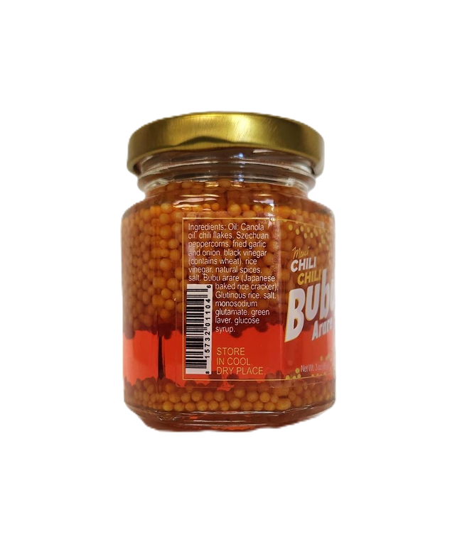 Maui Chili Chili Oil 3oz. - Bubu Arare Chili Oil