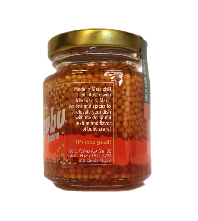 Maui Chili Chili Oil 3oz. - Bubu Arare Chili Oil