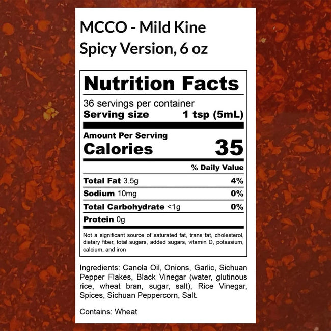 Maui Chili Chili Oil 6oz. - Mild Kine Spicy Chili Oil