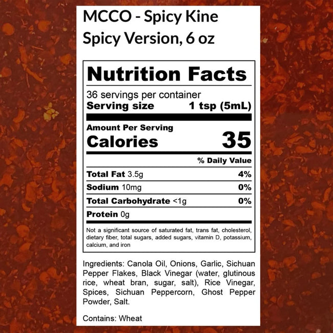 Maui Chili Chili Oil 6oz. - Spicy Kine Spicy Chili Oil