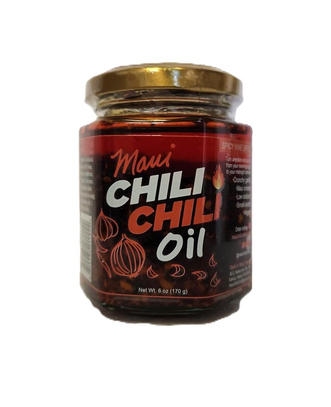 Maui Chili Chili Oil 6oz. - Spicy Kine Spicy Chili Oil