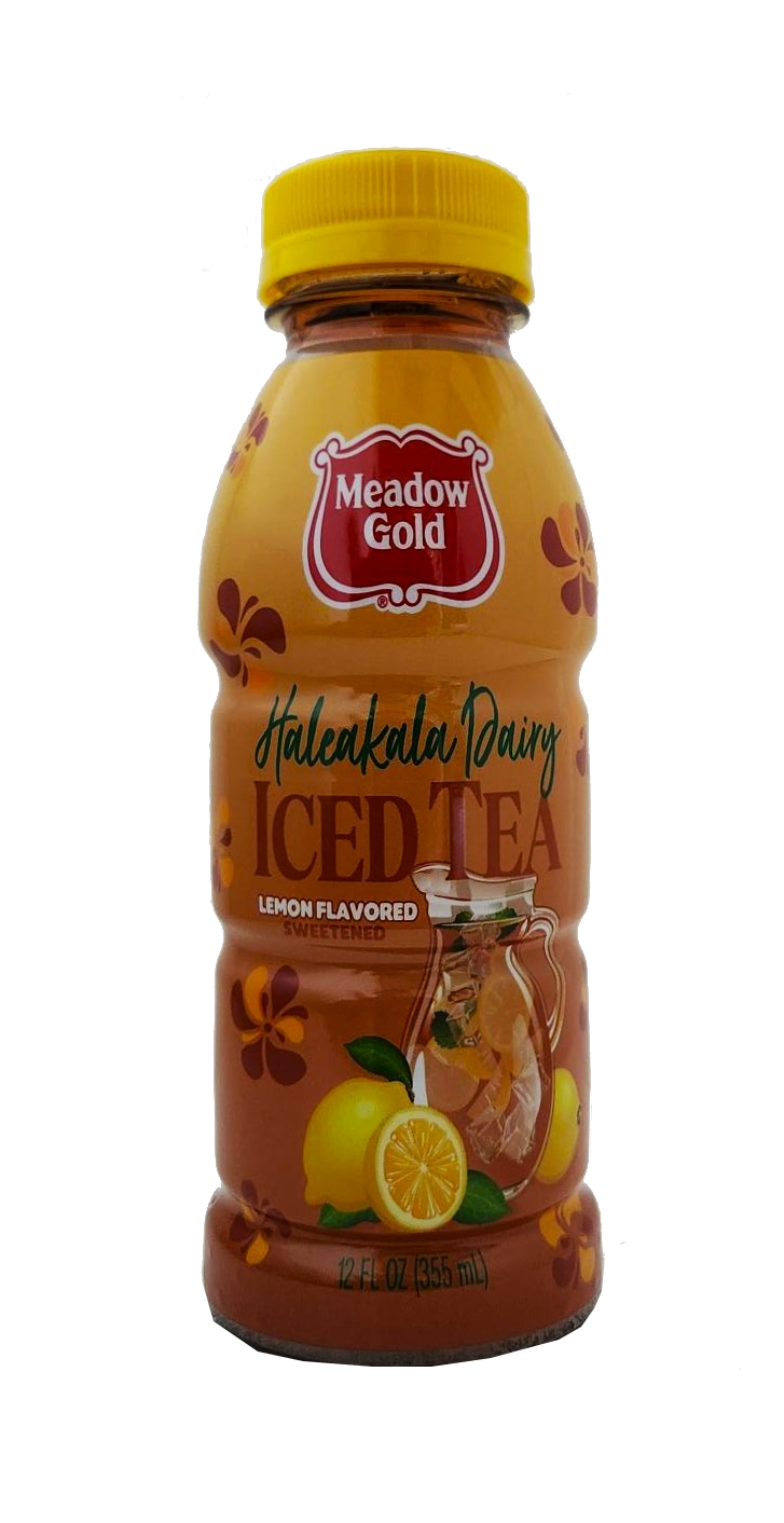 Golden Ice Tea Meadow Gold Haleakala Dairy Lemon Flavored Sweetened Iced Tea Drink 6 ...