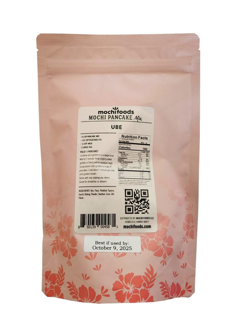 Mochi Foods Mochi Pancake Mix Gluten Free - Ube 8 oz