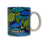 Mug - Honu Sea Glass 11 oz | Comes in a Mug Box