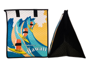 Tropical Paper Garden Hawaiian Hot/Cold Insulated Large Bag - MUSUBI HANG TEN SUN LRG