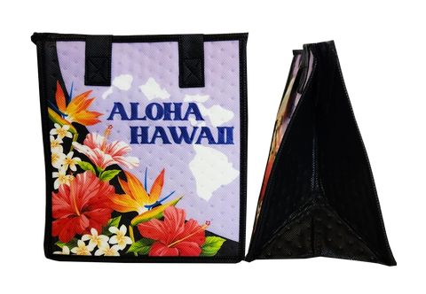 Tropical Paper Garden Hawaiian Hot/Cold Reusable Small Bag - NEIGHBORHOOD LAV PET