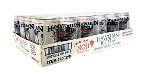 NOH Hawaiian Iced Tea Can Drinks 24/11.5oz (SOLD IN CASES ONLY)