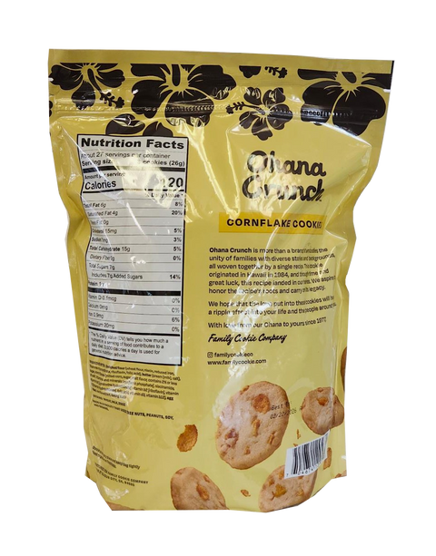 Ohana Crunch Cornflake Cookies 24 oz