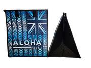 Tropical Paper Garden Hawaiian Hot/Cold Insulated Large Bag - OLOHE BLUE LRG