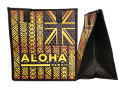 Tropical Paper Garden Hawaiian Hot/Cold Reusable Medium Bag - OLOHE GOLD MED