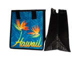 Tropical Paper Garden Hawaiian Hot/Cold Reusable Small Bag - PAINTLY TURQ