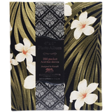 Premium 184 Pocket Photo Album - Black Plumeria and Palms