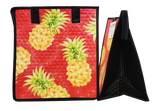 Tropical Paper Garden Hawaiian Hot/Cold Reusable Medium Bag - PICNIC RED MED