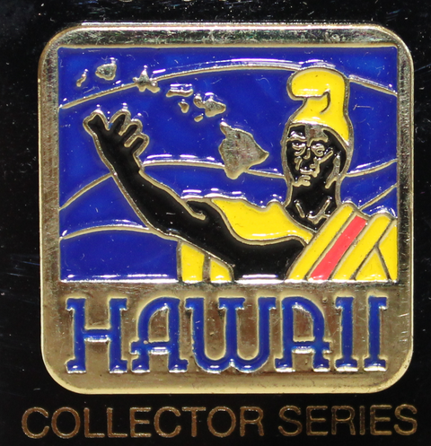 Pin - Aloha Hawaii Statue