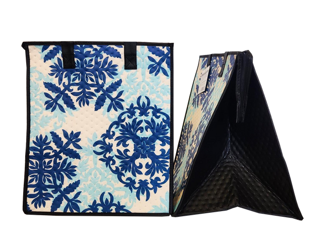Tropical paper garden insulated bags hotsell