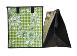 Tropical Paper Garden Hawaiian Hot/Cold Insulated Large Bag - SCALING OLIVE LRG