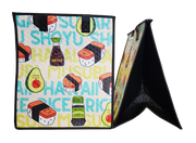 Tropical Paper Garden Hawaiian Hot/Cold Insulated Large Bag - SHOYU SUGAR MINT LRG