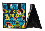 Tropical Paper Garden Hawaiian Hot/Cold Reusable Small Bag - SHOYU SUGAR TEAL PET