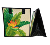 Tropical Paper Garden Hawaiian Hot/Cold Reusable Medium Bag - SIGNATURE CREAM