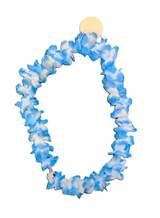 Silk Lei - Blue