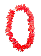 Silk Lei - Red