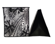 Tropical Paper Garden Hawaiian Hot/Cold Insulated Large Bag - SOVEREIGN GREY LRG