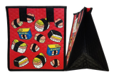 Tropical Paper Garden Hawaiian Hot/Cold Reusable Small Bag - SPAM JAM RED PET