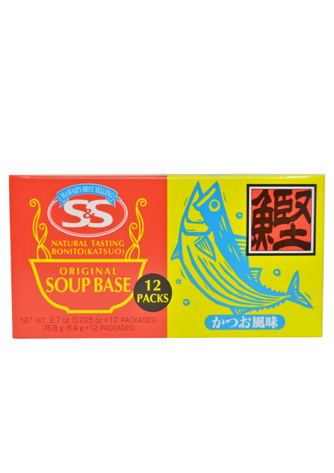 S&S Saimin Soup Base 12CT 2.7oz