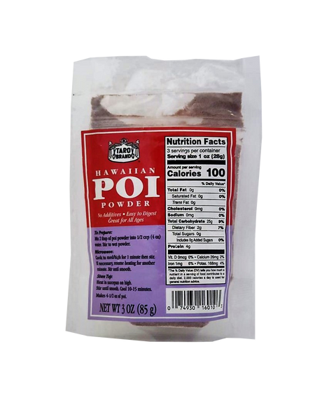 Taro Brand Hawaiian Poi Powder 3oz