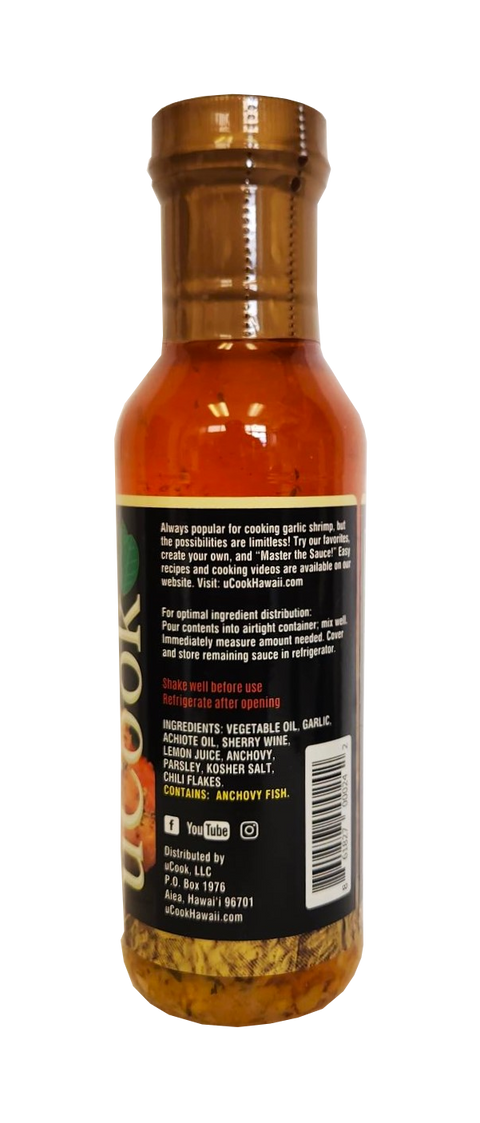 uCook Hawaii Garlic Sauce & Marinade 12oz