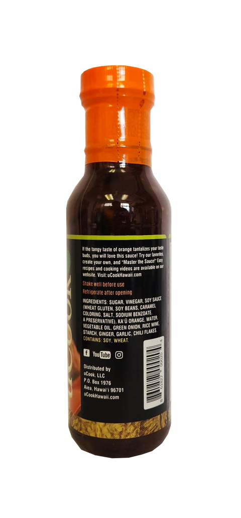 uCook Hawaii Ka'u Orange Sauce 12oz