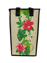 Tropical Paper Garden Reusable Hot/Cold Double Wine Bag- UNFORGETTABLE CREAM