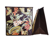 Tropical Paper Garden Hawaiian Hot/Cold Reusable Medium Bag - WAIPAHEE CHOCOLATE MED