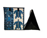 Tropical Paper Garden Hawaiian Hot/Cold Insulated Large Bag - WAUKE LARGE BLUE