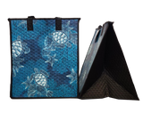 Tropical Paper Garden Hawaiian Hot/Cold Insulated Large Bag - WAYFINDER BLUE LRG
