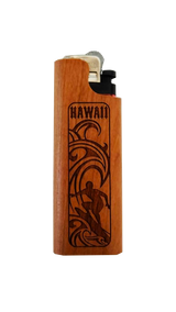 Woodland Lighter Case with Lighter - Surfer