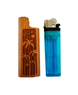 Woodland Lighter Case with Lighter - Tiki