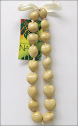 Kukui Nut Choker - White