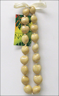 Kukui Nut Choker - White
