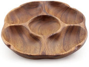 Wooden 4 Container Flower Tray 1.5" x 10"