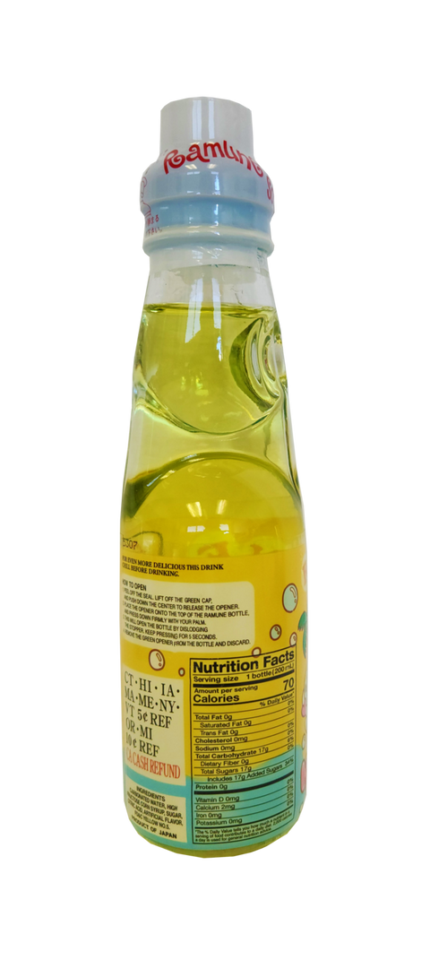 Hello Kitty Ramune Soda Drink - Pineapple 6.6 oz.